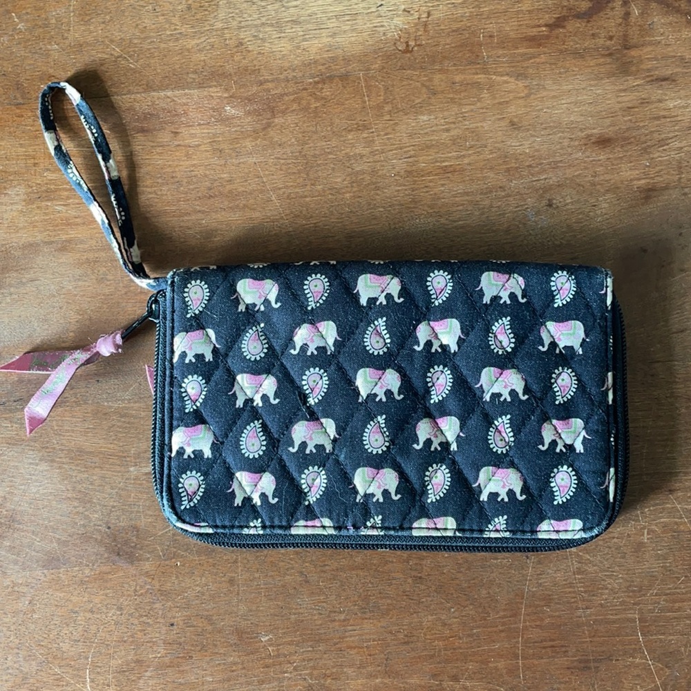 Pink Elephants Vera Bradley Clutch